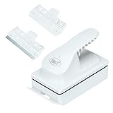 Podazz Cepillo de Limpieza de Acuario con Suspensión Magnética Potente, con Raspador de Algas, el Cepillo Puede Flotar Automáticamente (con dos cuchillas-M)