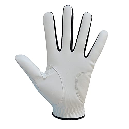 Guante Golf,Guante De Golf 1 Par De Guantes De Golf Resistencia De Desgaste Suave De Los Hombres Guantes De Deportes De Izquierda Y Derecha