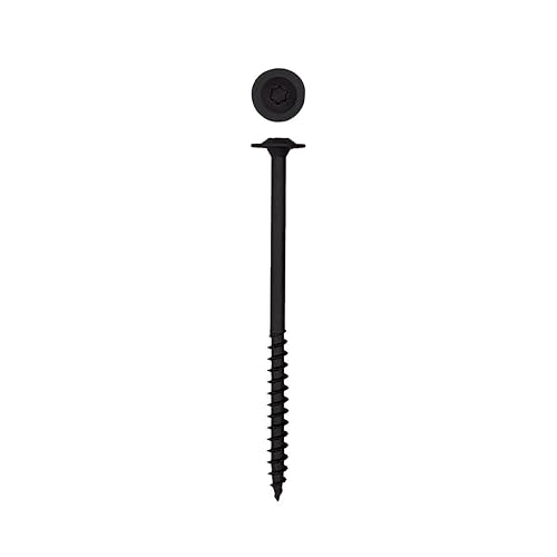 Miniatura 103 de SPAX Tornillos de retraso de madera estructural Powerlags Torx T-Star (250 EA) con cabezal de arandela exterior de 5/16 x 3 pulgadas (250 EA)