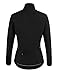 baleaf Women's Cycling Jacket Windproof Thermal Winter Running Cold Weather Gear Waterproof Softshell Warm Black Size M