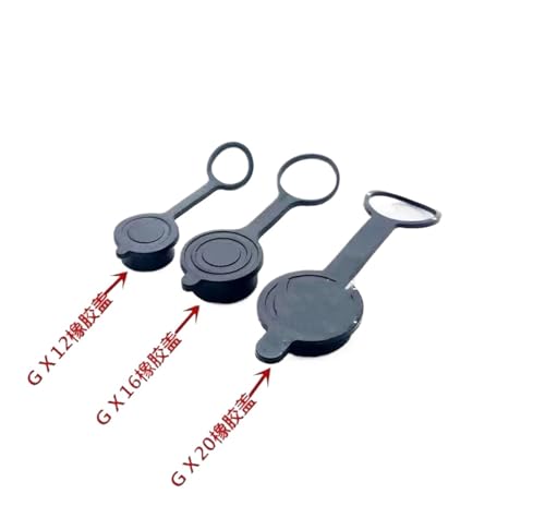 Tapa protectora metálica para enchufe Aviación M12 10 pzas miniatura 5