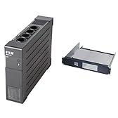 Eaton - Onduleur Ellipse Pro 1600 FR - Line Interactive UPS - ELP1600FR - 1600VA (8 Prises FR) - Régulation Tension (AVR) & Kit de Montage pour Rack 2U 19"