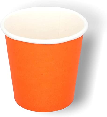 Cocobanana Vasos de Papel 75ml - Contenedores de Bebidas Desechables y Reciclables - Cartón Alimentario Sin Gusto ni Olor - Pequeño para Café Caliente y Frío, Té, Espresso - [Azul Claro], [50]