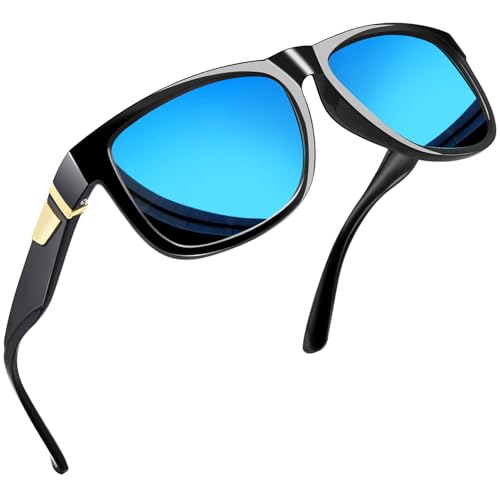 Image of Joopin Polarized Sunglasses Men Women UV400 Protection, Big Chunky Square Sun Glasses, Designer Shades Retro Sunnies Driving