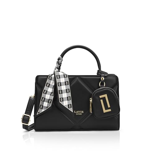 Image of Lavie Luxe Women's Quaro26 Horizontal Small Satchel Handbag | Satchel Bag for Work | Ladies Purse | Stylish Shoulder Bag | Gift For Women