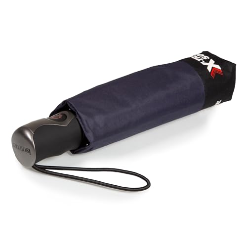 Isotoner Parapluie homme x-tra solide, garantis à vie, ultra déperlant, ouverture/fermeture automatique