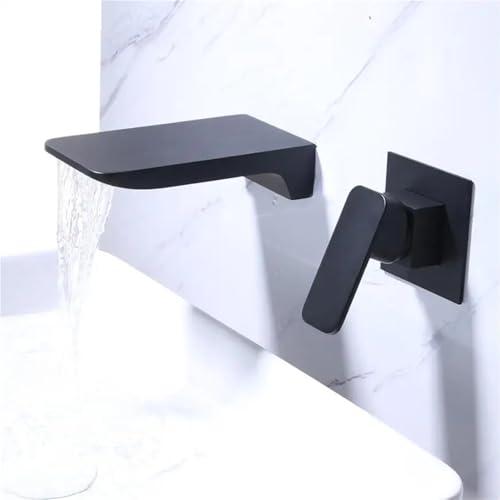 Robinet mural cascade pour lavabo et baignoire mitigeur chic - 7