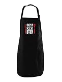 Tstars Best Grillin' Dad Ever Funny for Dad BBQ Grilling Chef Apron One Size Black