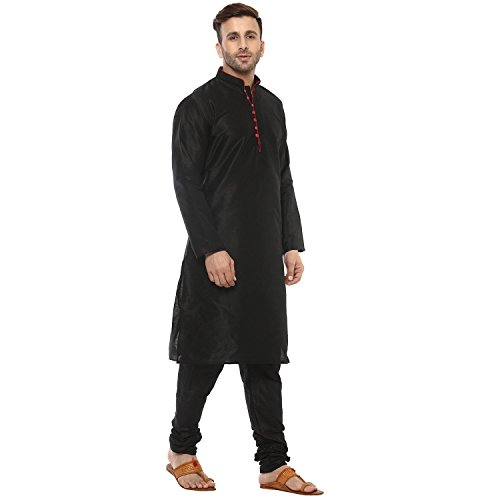 Image of Royal Kurta Men's Silk Blend Kurta Pyjama Set