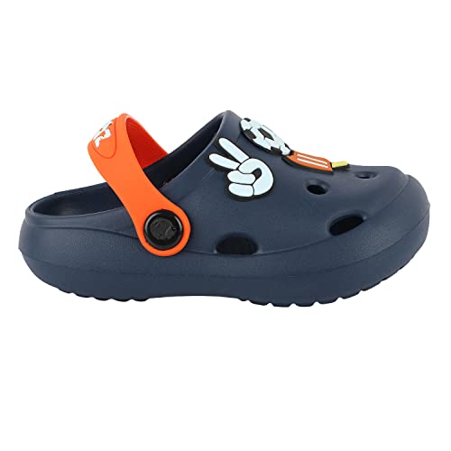Image of NEOZ Casual Slingback Clogs for Kids with Soft Sole | Slip-On Breathable, Lightweight | Comfortable & Durable | Stylish Indoor & Outdoor Sandals Clogs for Kids