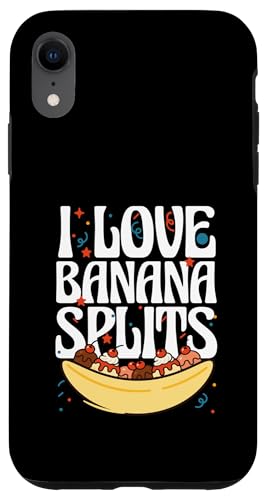 ACXN[ fU[g ʔ oii I Love Banana Splits X}zP[X iPhone XR p