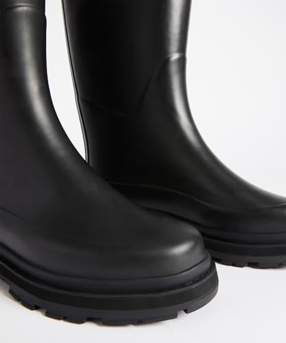 Aigle Damen Mid RainRain Boot, 9000 Black, 39 EU