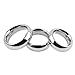 5 Sizes Metal Stainless Steel Thickened Weighted Exercise Rings for Men-USZS (35mm)