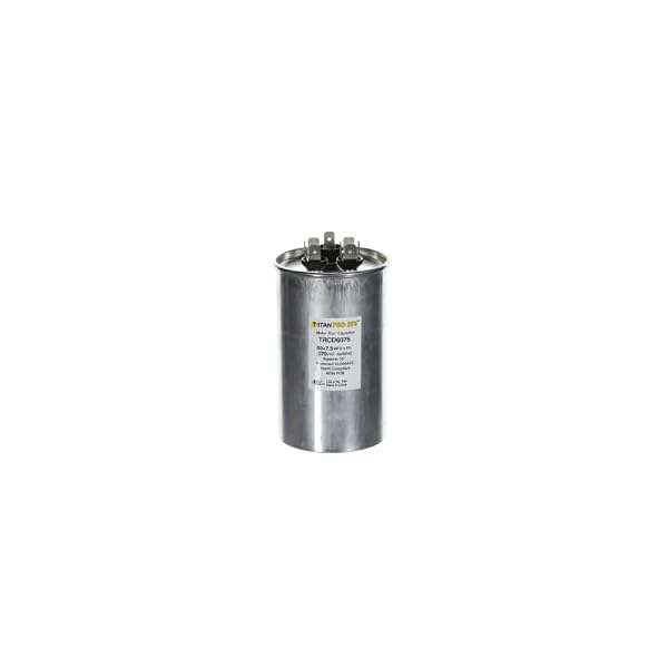 Packard 60+7.5 Mfd 370V Round Trcd6075 by Packard - Used condition - US$15.79