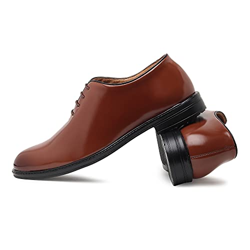 Image of Zixer Synthetic Leather Ankle Formal Shoes Men || Office Shoes for Men Stylish || Chukka Boots Men Long Shoes for Men Long Boots