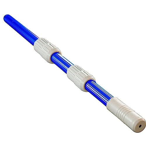 Edp 81002 Pertiga Telescopica Ø 41 Mm Mango 3 Partes De 1,20 M (Plegado 1,3 M) Con Tubo De Aluminio 0,30 Mm