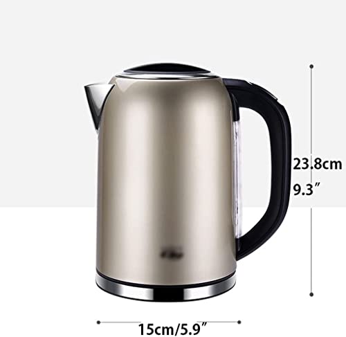 Hervidor eléctrico inalámbrico de acero inoxidable 1.5L miniatura 2