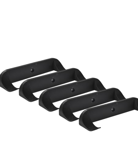 Image of Chatelet Car Display Wall Mount | Low Profile Design Compatible with Lego Speed Champions Car Models | Black 5-Pack