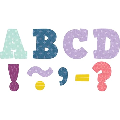 Lettres magnétiques 7,6 cm Oh Happy Day pour messages joyeux