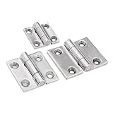 Stainless Steel Thickened Heavy-Duty Hinge Industrial Electrical Hardware Accessories 1Pcs(48x47)
