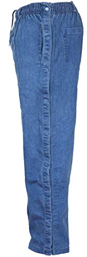 Funny Guy Mugs Tearaway Jeans Premium Breakaway Pants - Elastic Waist Faux Denim Pants2