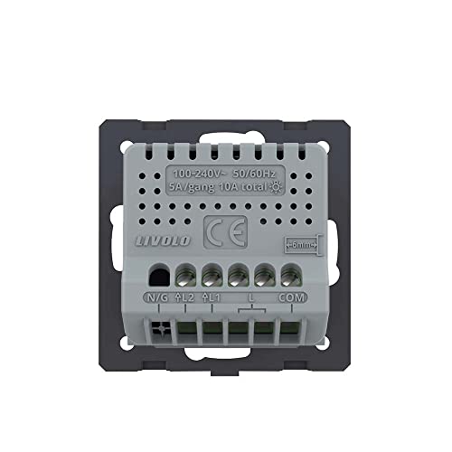 LIVOLO - Interruttore della luce in vetro touch