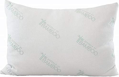 Epic Comfort Poly Fill Pillow - Bamboo Pillow with Shredded Down Alternative and Stay Cool Cover