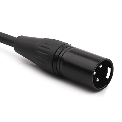 Cable TRS 3.5mm a XLR macho NANYI de interconexión para audio y micrófono 6