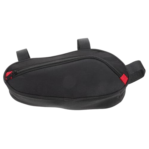 ASAKKURA 防水耐磨自行?フレームバッグ 大容量収納 衝撃吸収 多機能自転車用ツールポーチ サイクリング修理キット対応 簡単取り付け コンパ