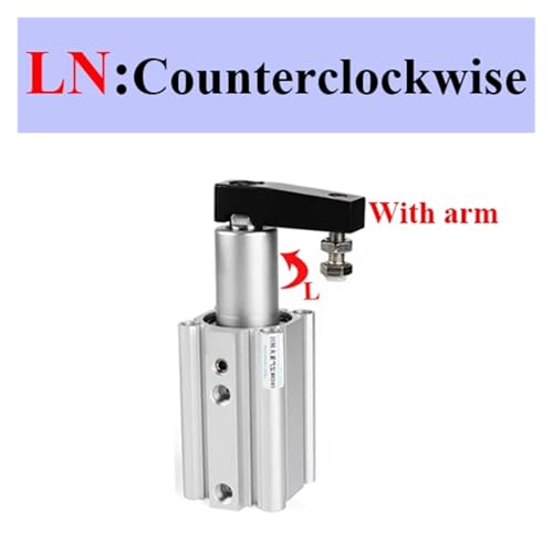 Vérin de serrage rotatif structure stable 20LN bras de blocage 12mm R - 3
