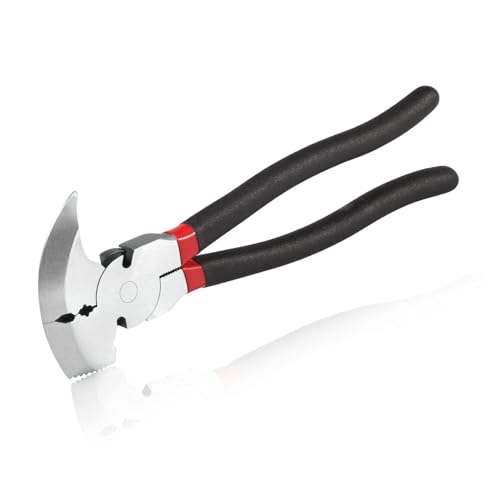SPEEDWOX Pince d'Escrime de 26,7 cm - Extracteur d'Agrafes et Outil Multifonction pour Clôture - Pince à Joint Solide et Robuste