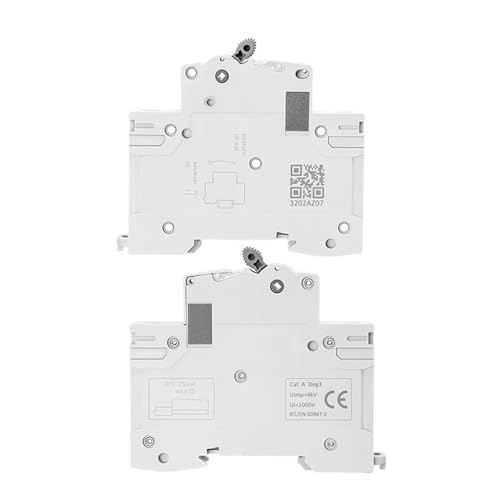 Disyuntor CC 500V para kit solar aislado protegiendo la batería y paneles de 6A 5