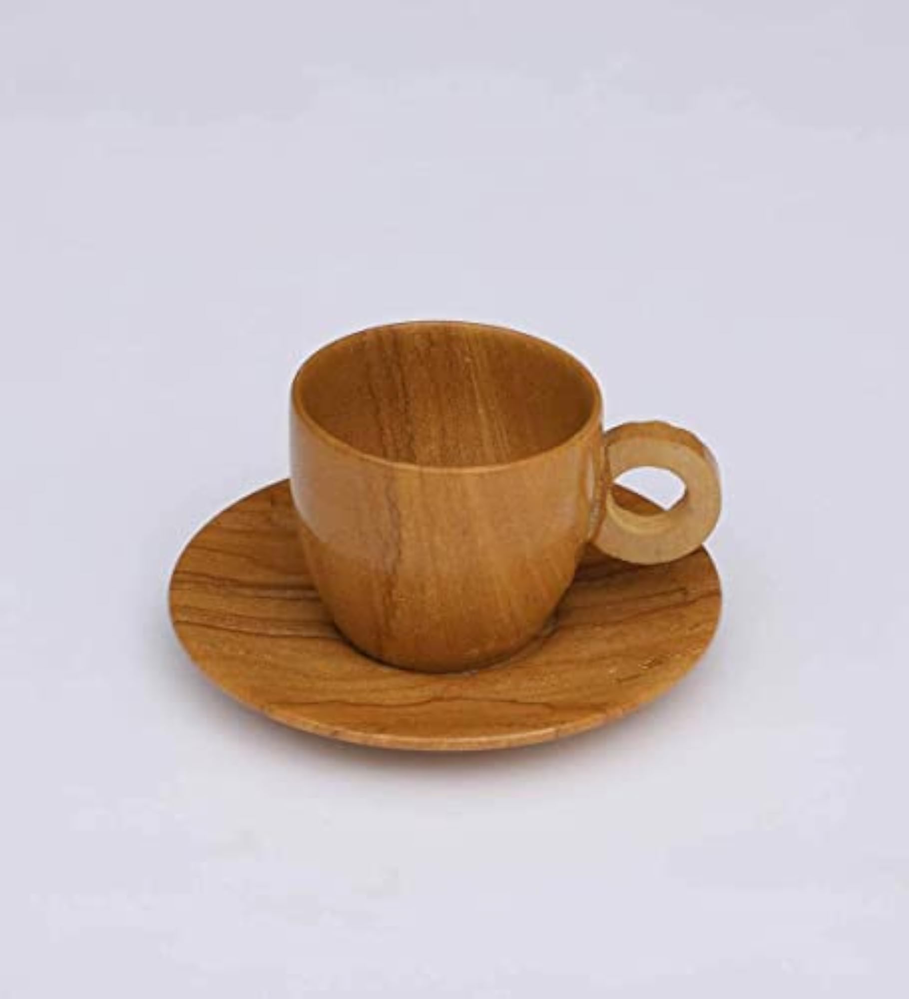 JAISALMER Handmade Golden Omkar Cup & Plate Set