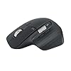 Logitech MX Master 3S – Mouse inalámbrico Bluetooth Edition, sin receptor USB, desplazamiento ultrarrápido, Ergo, 8K DPI, pista en vidrio, clics silenciosos, funciona con Apple Mac, Windows PC, Linux
