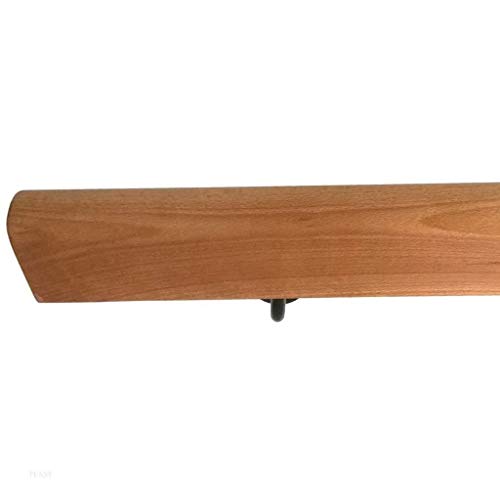 Rambarde d'escalier en pin naturel robuste à fixation murale durable - 8