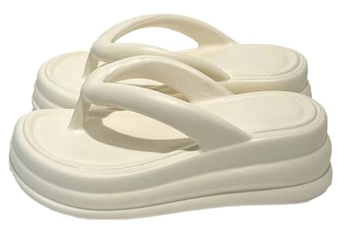 Cloud Flip Flops for Women Men Summer Lightweight Thick Sandals Indoor Outdoor Slippers EVA Anti-Slip Sole 2025