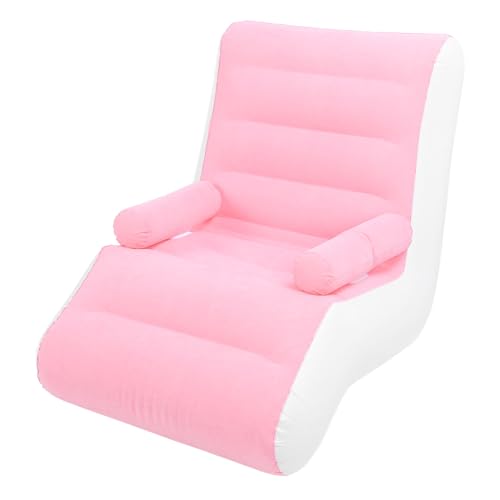 Inflatable Sofa Chair,Foldable Inflatable Lounge Chair with Armrests,Air Sofa for Living Room Bedroom Office Travel Camping