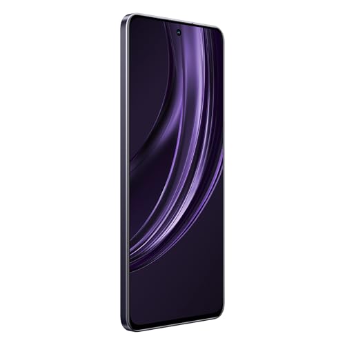 Image of realme 13+ 5G Smartphone 8+128GB Dark Purple, 6.67-inch Screen, 120Hz Display, 80W SuperVOOC, 5000mAh Battery, 50MP Camera, Dimensity 7300 Energy, IP65