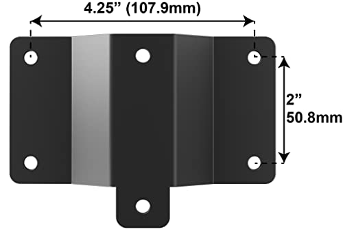 Plaque IsoAcoustics 107x50mm V120 support fixation acoustique studio