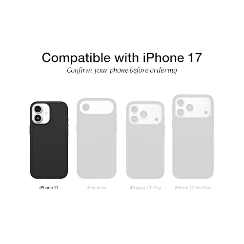 Image of OtterBox iPhone 17 Defender Pro Series Case - Black - Tough, Rugged & Durable iPhone Case, Snaps on MagSafe