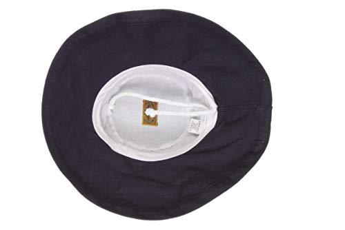 Scala Women's Cotton Hat With Inner Drawstring And Upf 50+ Rating,Denim,One Size #TOP6