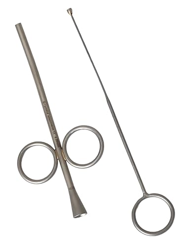 1 Each - Dental Implant Bone Graft Syringe 4.5mm Sinus Lift Bone Grafting Syringe Autoclavable,Stainless Steel Dental Instruments