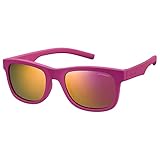 Protective case included Polaroid PLD 8020/S AI CYQ Gafas de Sol, Rosa (Dark Pink/Grey Pink Grey Speckled Pz), 46 Unisex Niños
