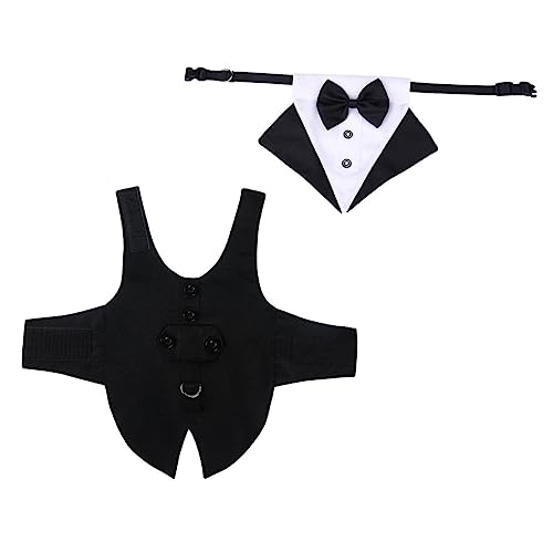 Tuxedo pour chien vêtement de cérémonie ajustable et confortable - 2