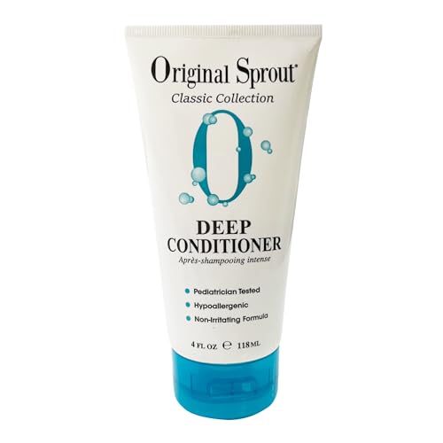 Original Sprout Deep Conditioner for All Hair Types, Vegan Conditioner, 4 oz. Bottle