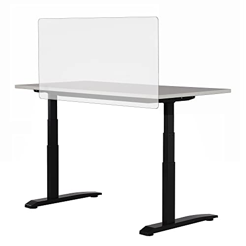 Safco Products Desktop Privacy & Wellness Panel - 47.5"" W x 23.5"" H, Frosted (7516FR)