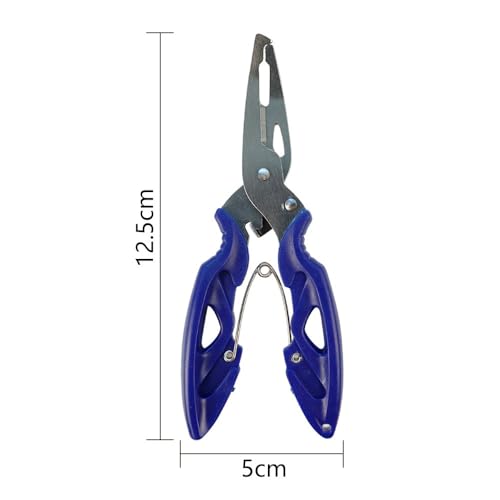 Pinzas de pesca multifuncionales, acero inoxidable, 2 piezas miniatura 2