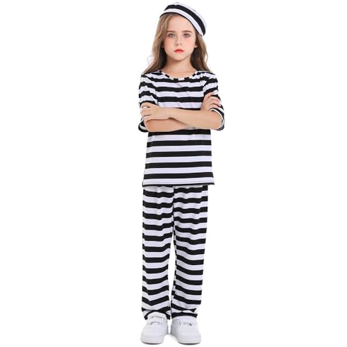 Disfraz niños y niñas, 3 piezas, con y negras, con para cosplay#322