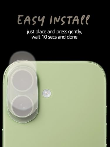 Image of Lensarmor Military Grade Iphone 17 Camera Lens Protector (Pack of 2) - Premium 9H Hardness Glass, Scratch Resistant, Oleophobic Coating, HD Clarity, Edge-to-Edge Protection for Camera Lenses