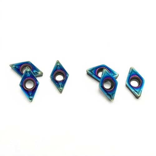 10 piezas DCMT070204 DCMT070208 KT7030 herramientas de fresado miniatura 2